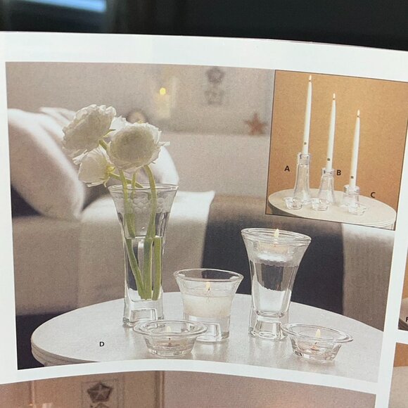 PartyLite Clarity Taper/Votive/Tealight Holders - Picture 7 of 7